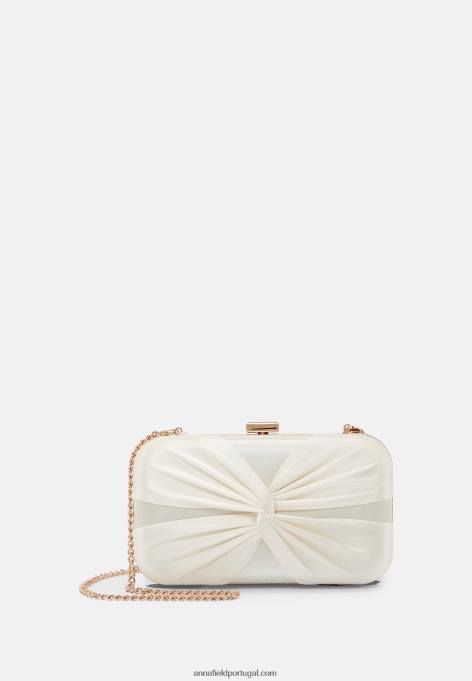 mulheres embreagem branca F4BZ0D2421 Anna Field