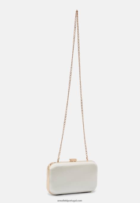 mulheres embreagem branca F4BZ0D2421 Anna Field