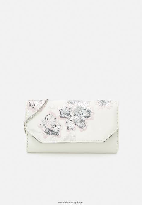 mulheres embreagem branca F4BZ0D2439 Anna Field