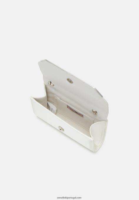 mulheres embreagem branca F4BZ0D2439 Anna Field