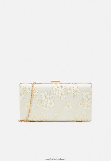 mulheres embreagem branca F4BZ0D2454 Anna Field