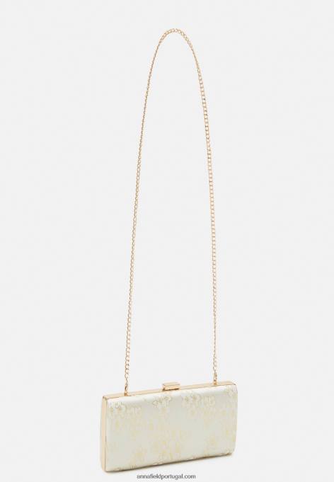 mulheres embreagem branca F4BZ0D2454 Anna Field