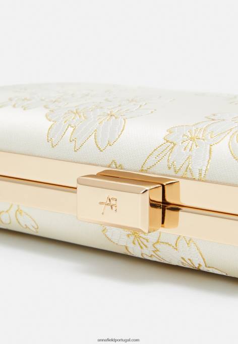 mulheres embreagem branca F4BZ0D2454 Anna Field