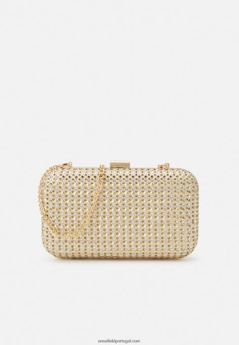 mulheres embreagem de ouro F4BZ0D2418 Anna Field