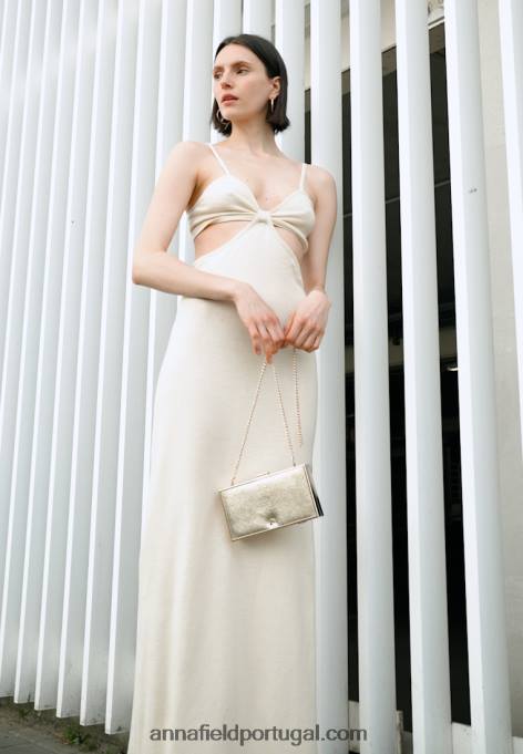 mulheres embreagem de ouro F4BZ0D2440 Anna Field