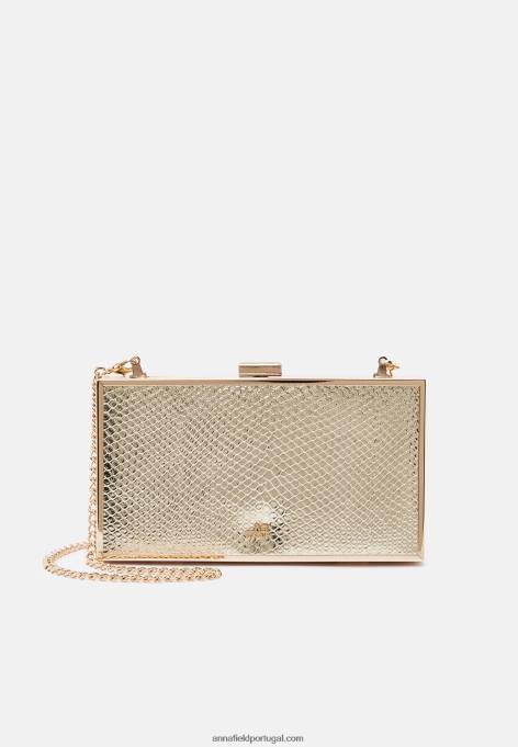 mulheres embreagem de ouro F4BZ0D2440 Anna Field