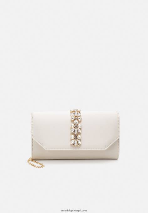 mulheres embreagem esbranquiçada F4BZ0D2393 Anna Field