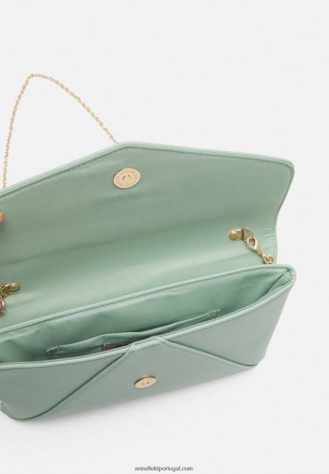 mulheres embreagem verde F4BZ0D2419 Anna Field