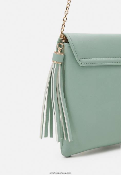 mulheres embreagem verde F4BZ0D2419 Anna Field