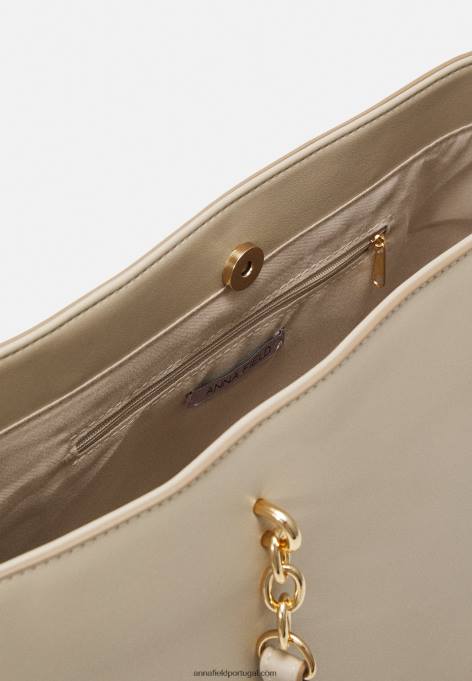 mulheres jogo de bolsa bege F4BZ0D2461 Anna Field