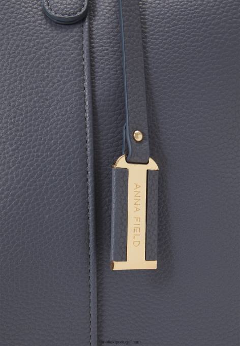 mulheres saco de fim de semana azul claro F4BZ0D2644 Anna Field