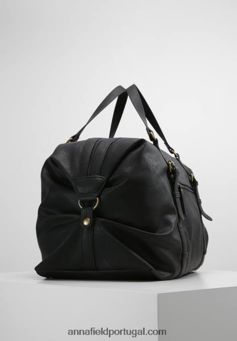 mulheres saco de fim de semana preto F4BZ0D2635 Anna Field