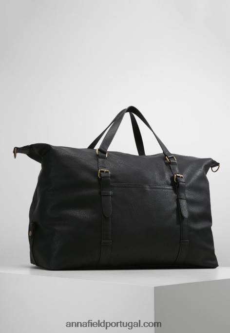 mulheres saco de fim de semana preto F4BZ0D2635 Anna Field