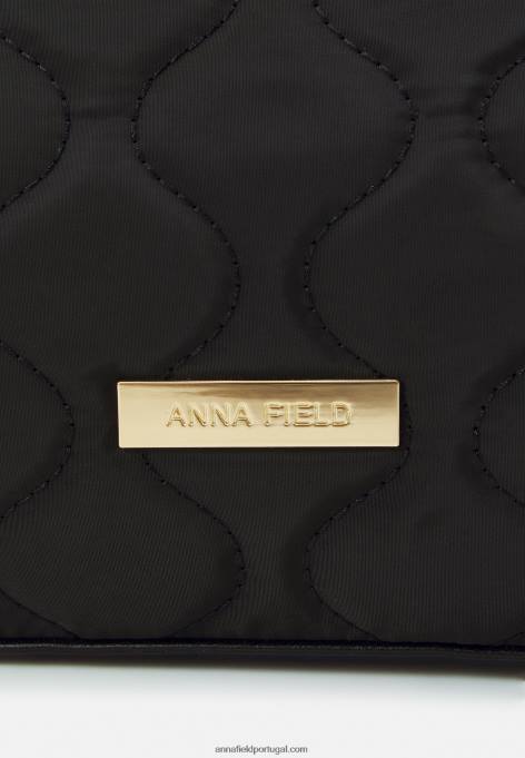 mulheres saco de fim de semana preto F4BZ0D2648 Anna Field