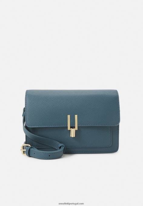 mulheres saco transversal azul F4BZ0D2506 Anna Field