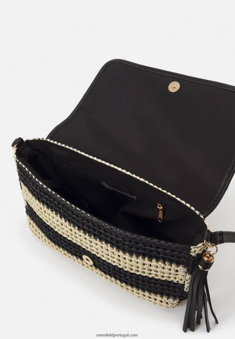 mulheres saco transversal preto F4BZ0D2516 Anna Field