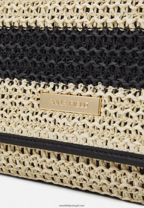 mulheres saco transversal preto F4BZ0D2516 Anna Field