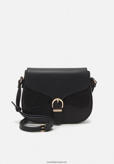 mulheres saco transversal preto F4BZ0D2520 Anna Field