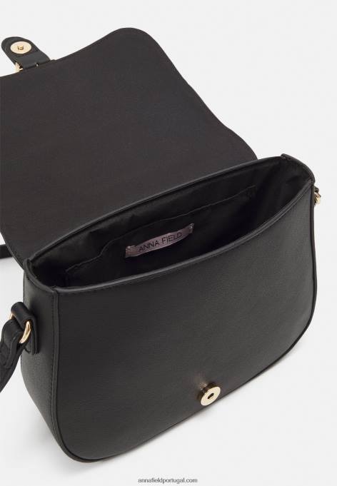 mulheres saco transversal preto F4BZ0D2520 Anna Field