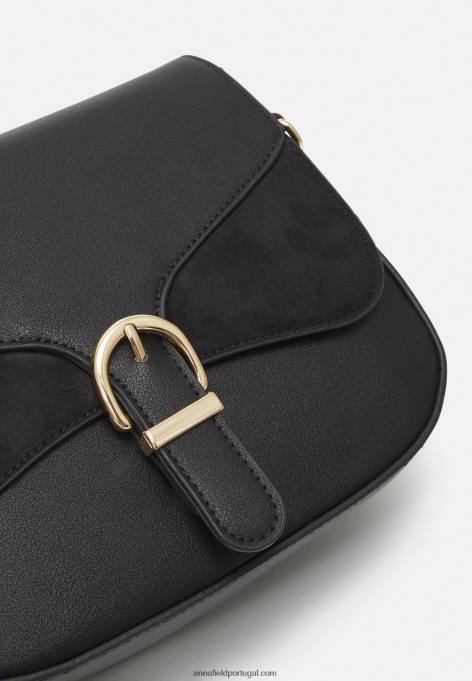 mulheres saco transversal preto F4BZ0D2520 Anna Field