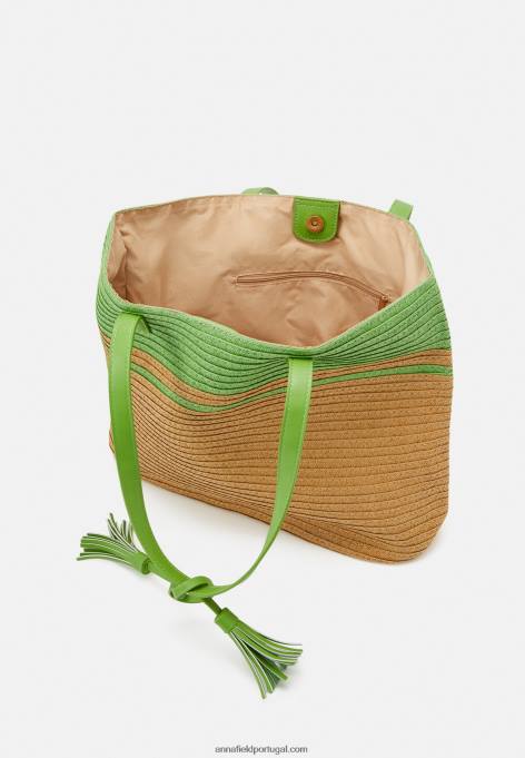 mulheres sacola verde F4BZ0D2477 Anna Field