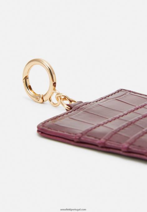 mulheres carteira bordeaux F4BZ0D2823 Anna Field