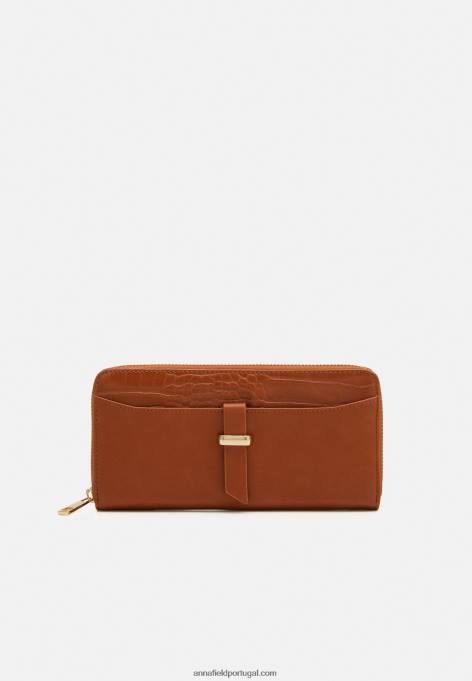 mulheres carteira conhaque F4BZ0D2795 Anna Field