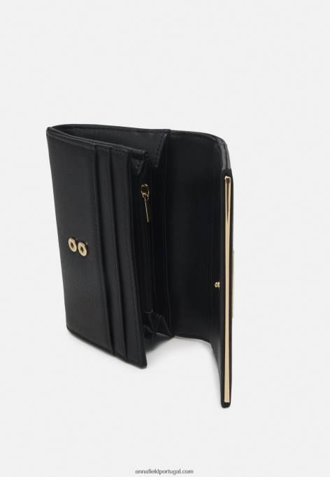 mulheres carteira preta F4BZ0D2796 Anna Field