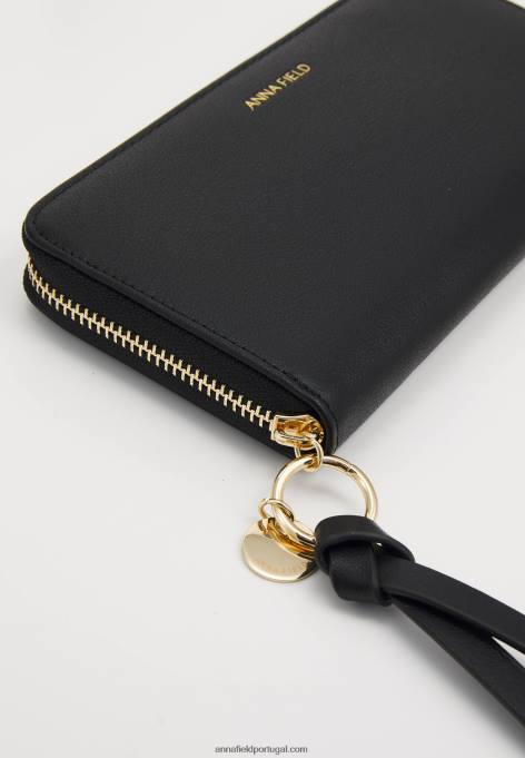 mulheres carteira preta F4BZ0D2798 Anna Field