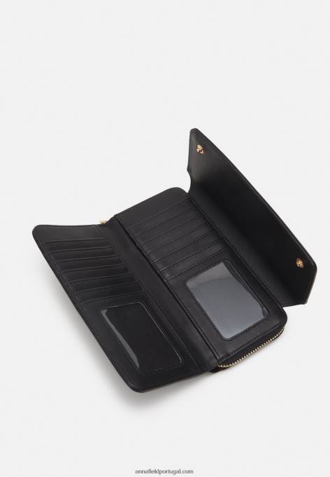 mulheres carteira preta F4BZ0D2804 Anna Field