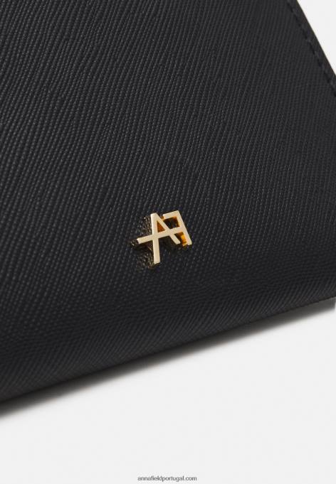 mulheres carteira preta F4BZ0D2822 Anna Field