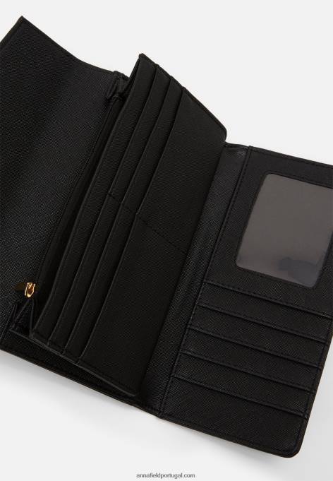 mulheres carteira preta F4BZ0D2824 Anna Field