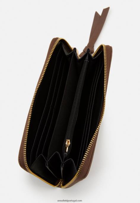 mulheres carteira taupe F4BZ0D2799 Anna Field