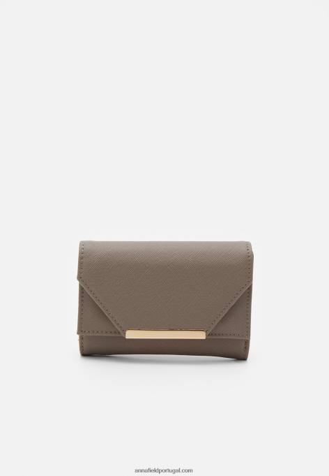 mulheres carteira taupe F4BZ0D2803 Anna Field