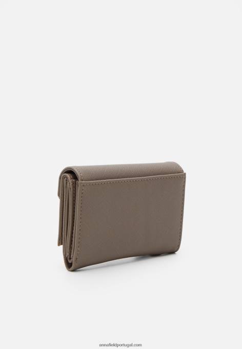 mulheres carteira taupe F4BZ0D2803 Anna Field