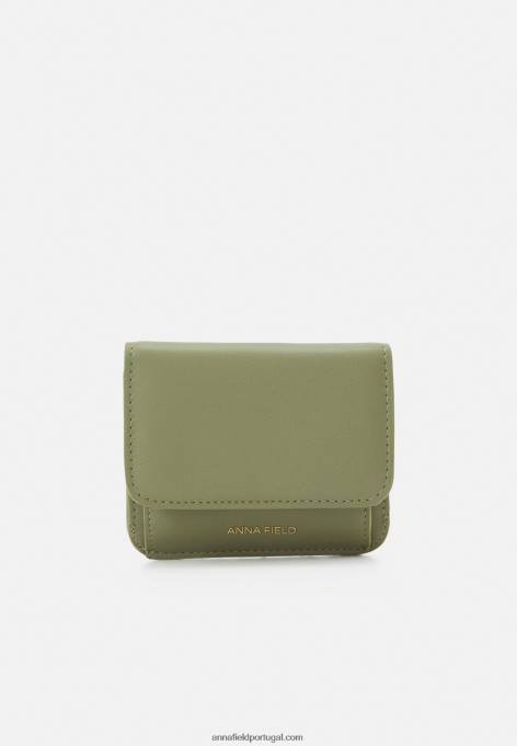 mulheres carteira verde claro F4BZ0D2800 Anna Field