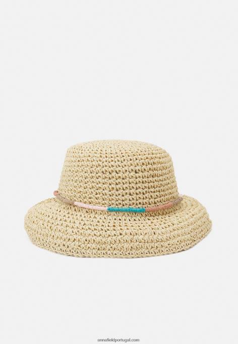 mulheres chapéu bege/rosa F4BZ0D2723 Anna Field