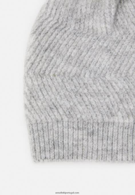 mulheres gorro cinza F4BZ0D2708 Anna Field