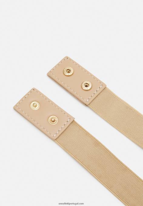 mulheres cinto bege/dourado F4BZ0D2741 Anna Field