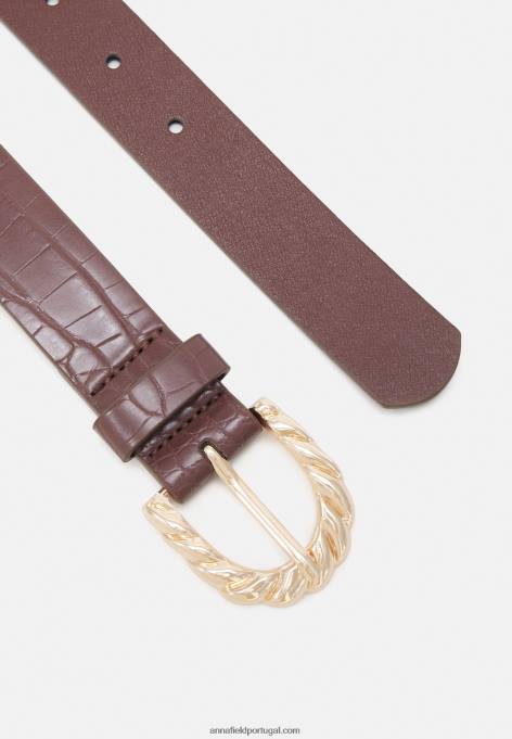mulheres cinto bordeaux F4BZ0D2744 Anna Field