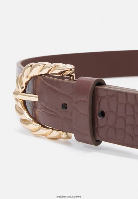 mulheres cinto bordeaux F4BZ0D2744 Anna Field