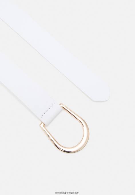 mulheres cinto branco F4BZ0D2772 Anna Field