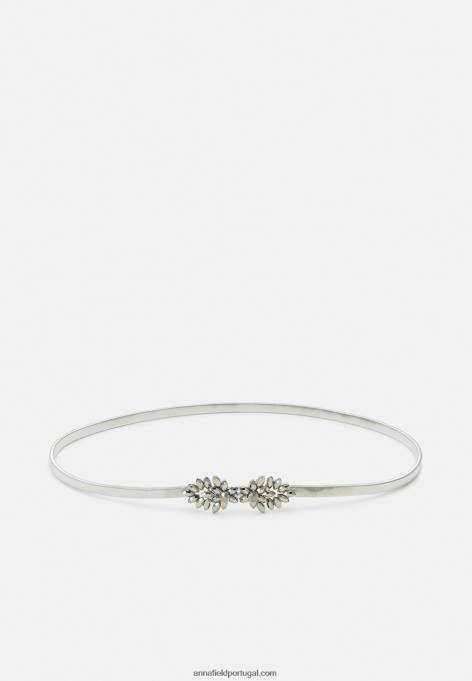 mulheres cinto prateado F4BZ0D2732 Anna Field