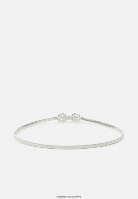 mulheres cinto prateado F4BZ0D2732 Anna Field