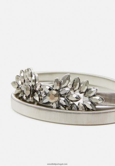 mulheres cinto prateado F4BZ0D2732 Anna Field