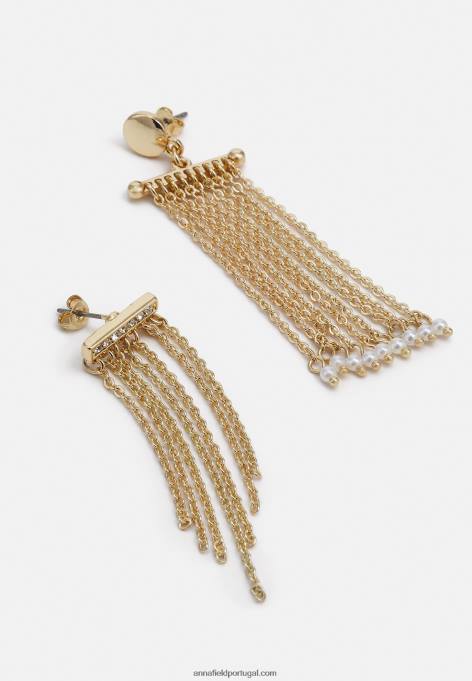 mulheres Pacote de 2 brincos dourados F4BZ0D2660 Anna Field