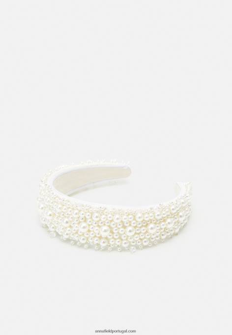 mulheres acessório de estilo de cabelo branco F4BZ0D2666 Anna Field
