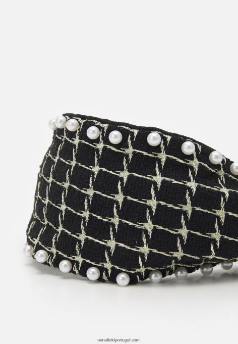mulheres acessório de estilo de cabelo preto F4BZ0D2667 Anna Field