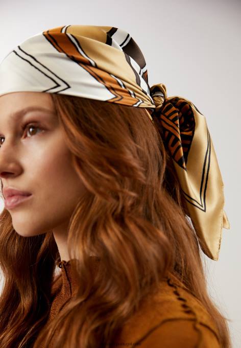 mulheres 2 pacotes de foulard marrom F4BZ0D2834 Anna Field