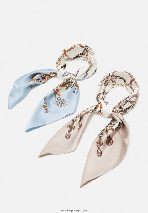 mulheres 2 pacotes de lençol azul/rosa F4BZ0D2835 Anna Field